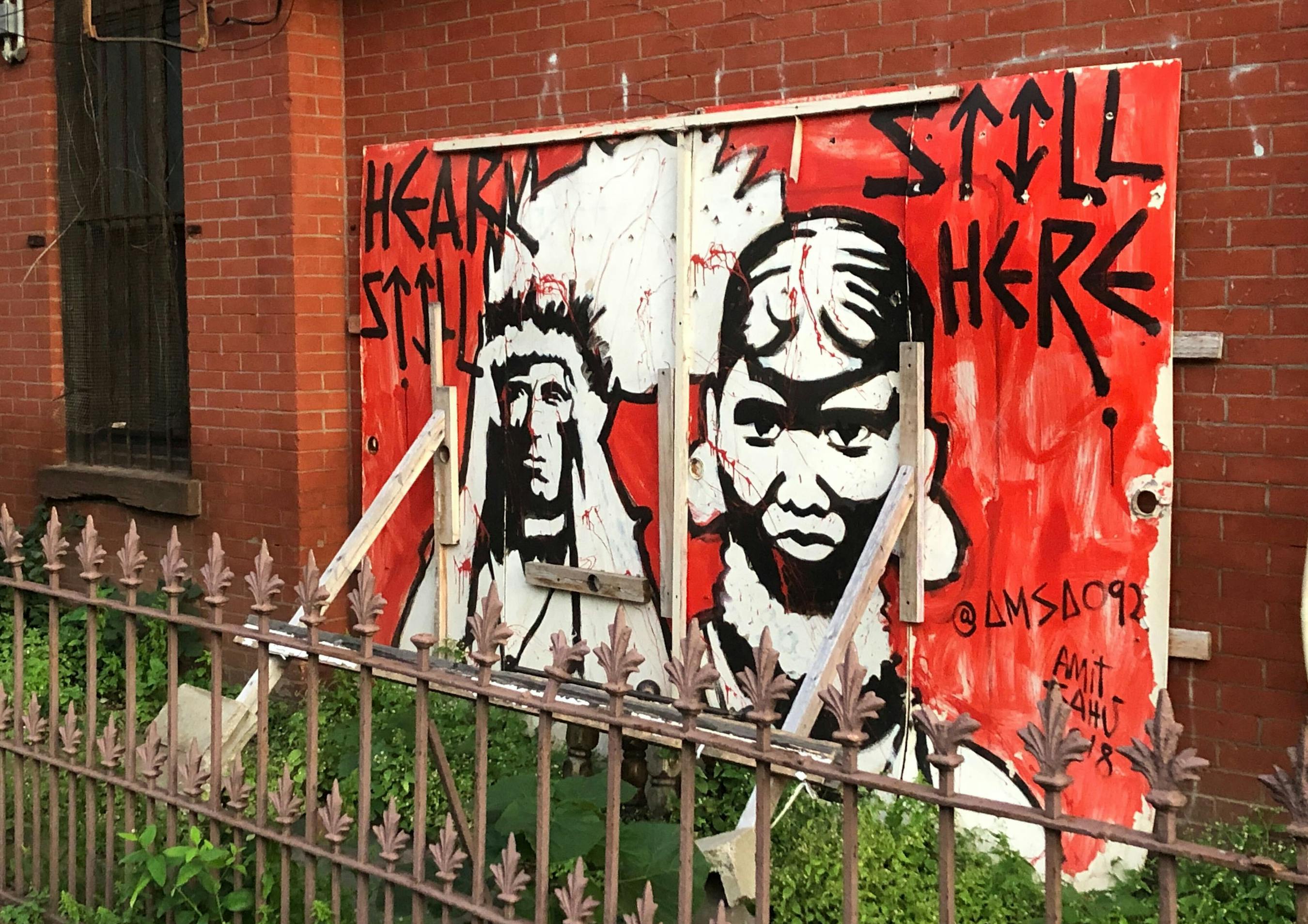 Indigenous People Street Art Brooklyn copy